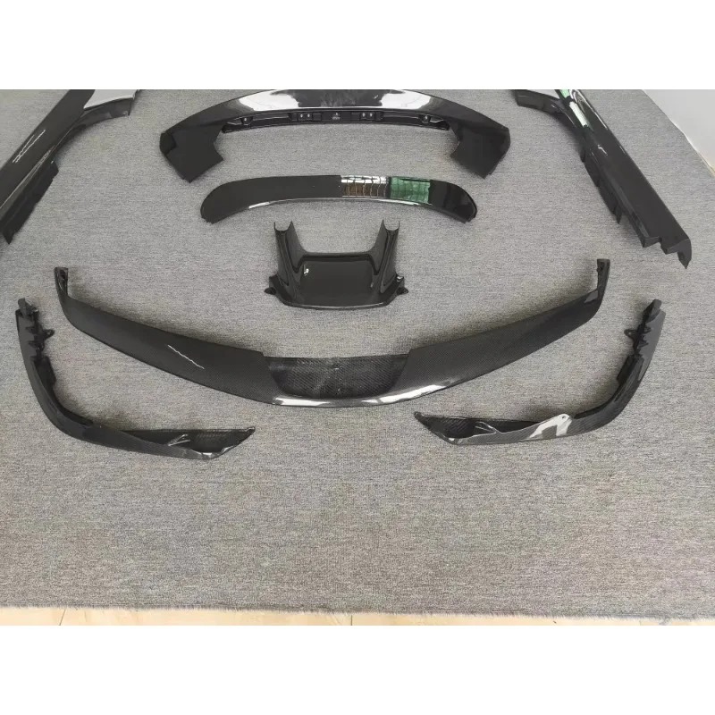 OEM Style Dry Carbon Fiber Body Kit for  SF90 Includes Front Lip Side Skirts Rear Diffuser and Spoiler